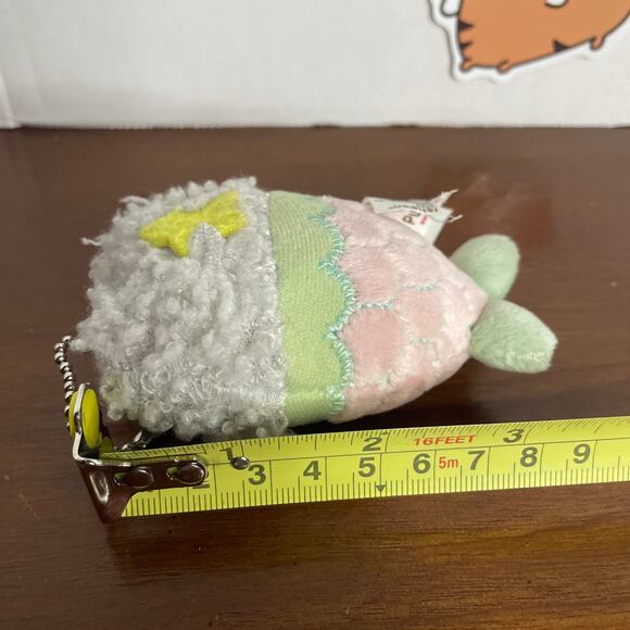 Pusheen Stormy Mermaid Kitty Cat Keychain Clip On Plush Stuffed Animal Toy Doll - Picture 6 of 9